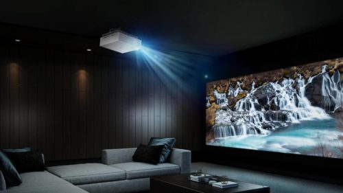 LG CineBeam 4K UHD smart projector can adjust to the room’s brightness