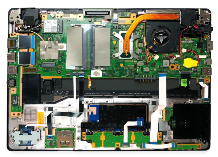 Inside Fujitsu LifeBook U7410 – disassembly and upgrade options