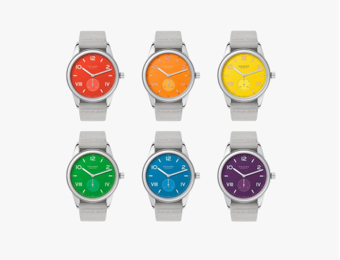These Colorful German-Made Watches Support a Good Cause