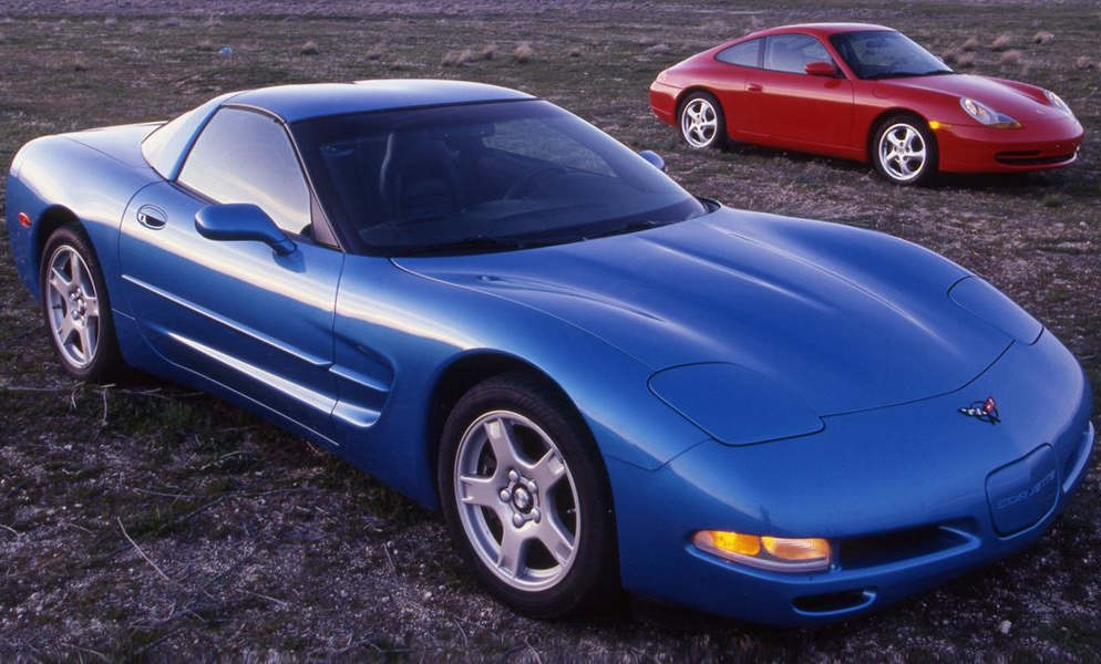 Tested: 1998 Porsche 911 Carrera vs. 1998 Chevrolet Corvette