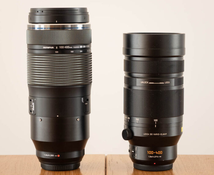 Olympus 100400mm vs Panasonic 100400mm The complete comparison