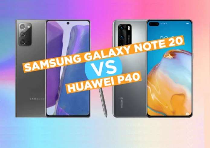 Samsung Galaxy Note 20 5G vs Huawei P40 5G Specs Comparison