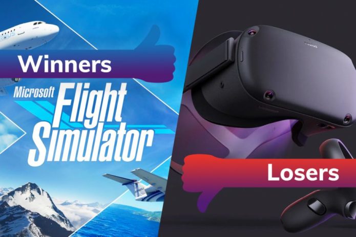 Winners and Losers: Flight Simulator soars while Oculus’ Facebook overlords come calling