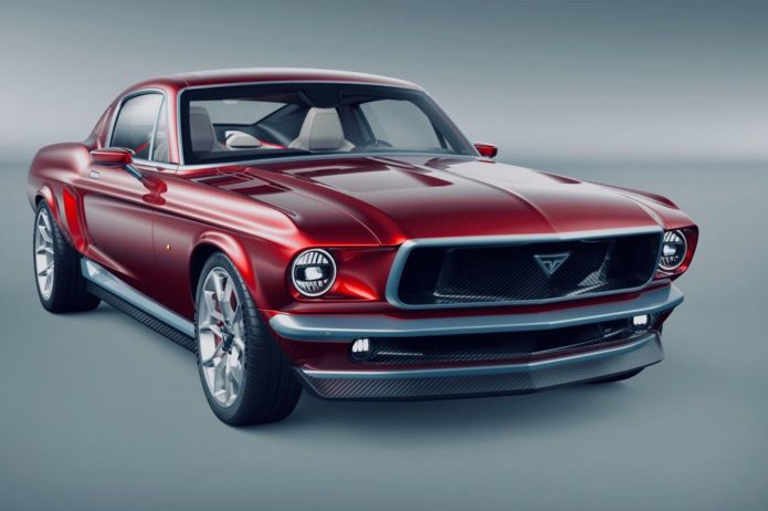 This Gorgeous Vintage Mustang? It's All-Electric, and Based on a Tesla