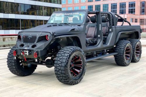 V8 Jeep Gladiator 6×6 is nuts
