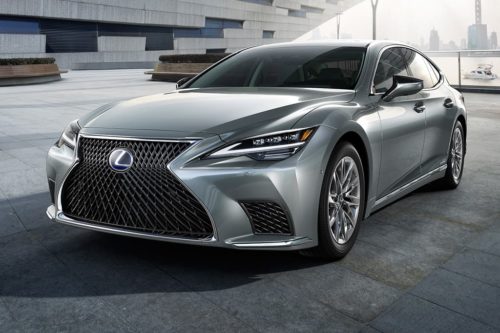 Facelifted Lexus LS here in early 2021