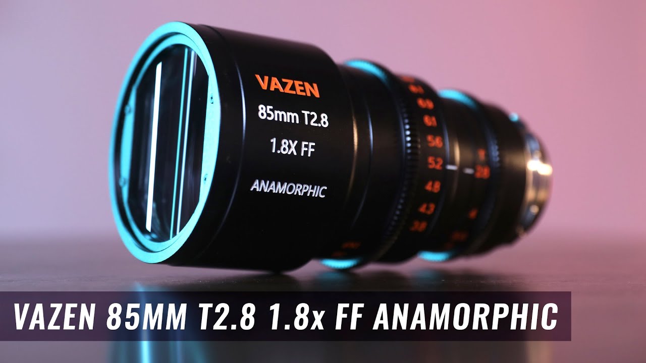 Vazen announces an $8,000 85mm T2.8 1.8x anamorphic lens for PL, EF mount cameras