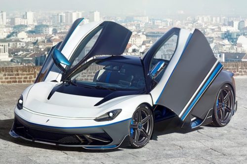 Pininfarina Battista hits the road