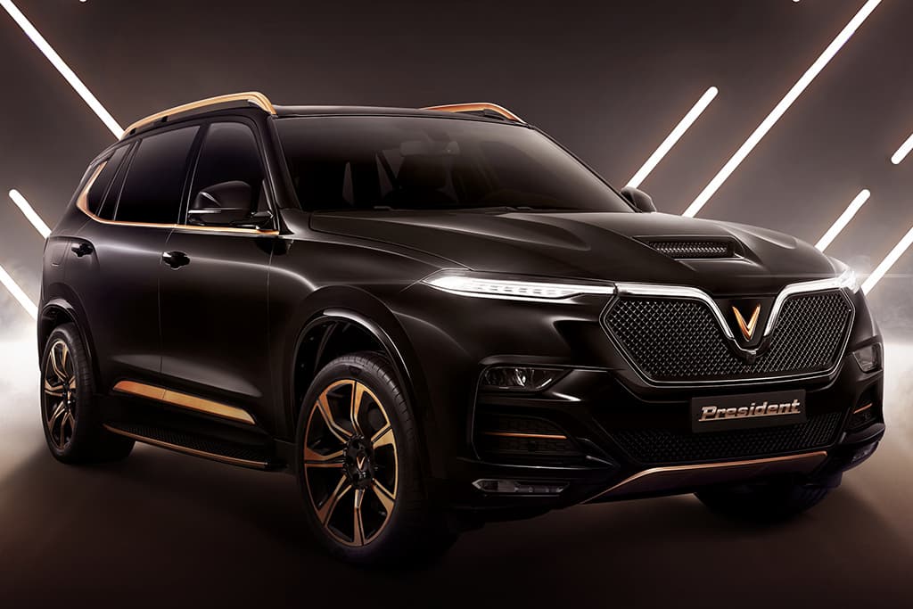 VinFast President V8 SUV revealed