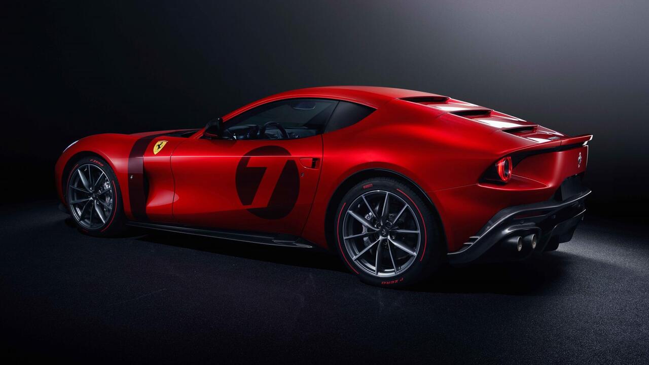 This Ferrari Omologata is a one-off creation based on the 812 Superfast