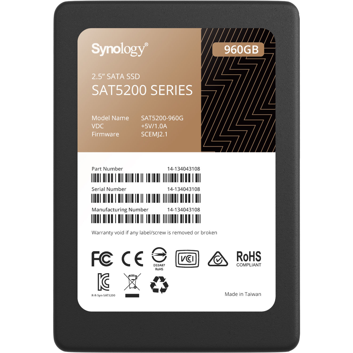 Synology SAT5200-960G Review