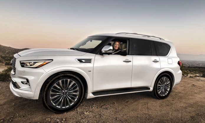 Infiniti QX80 SUV debuts at 2020 Rebelle Rally event