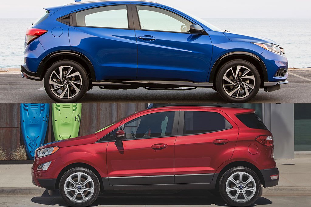 2020 Honda HR-V vs. 2020 Ford EcoSport: Which Is Better?