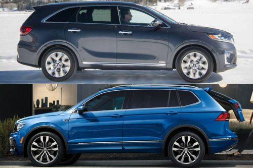 2020 Kia Sorento vs. 2020 Volkswagen Tiguan: Which Is Better?