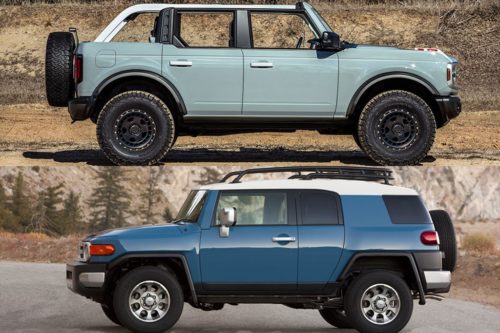 2021 Ford Bronco vs. Used Toyota FJ Cruiser: Which Is Better?