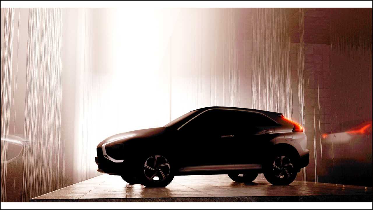 2022 Mitsubishi Eclipse Cross Facelift Teased With Radical Changes