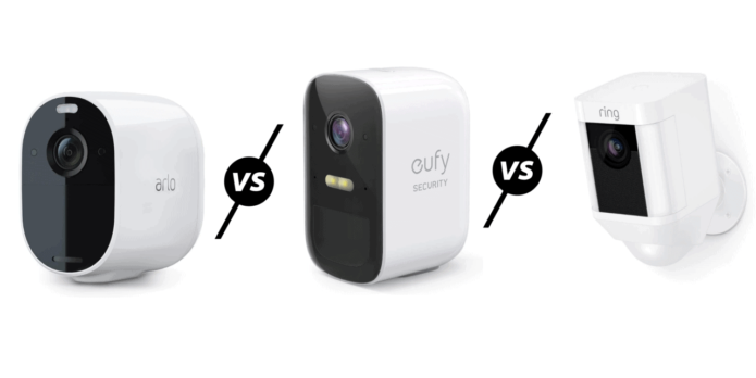 Arlo Essential Spotlight Camera vs Eufy 2C vs Ring Spotlight Cam