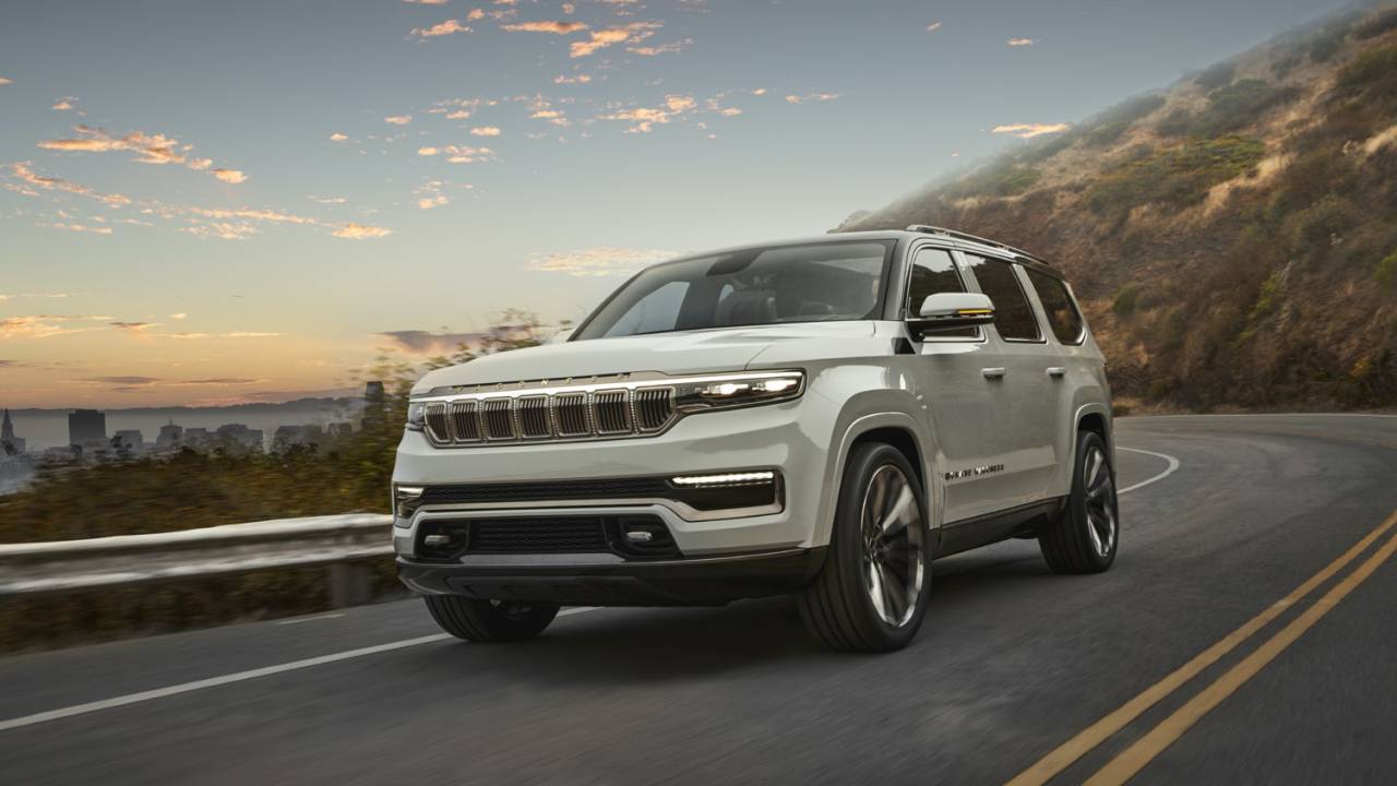 Jeep Grand Wagoneer concept teases three-row luxury hybrid SUV