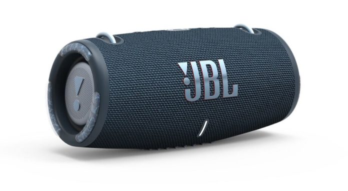 The JBL Xtreme 3 portable speaker boasts improved sound and design