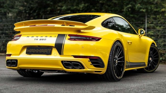 The Manhart TR 850 is a previous-gen Porsche 911 Turbo S with 850HP