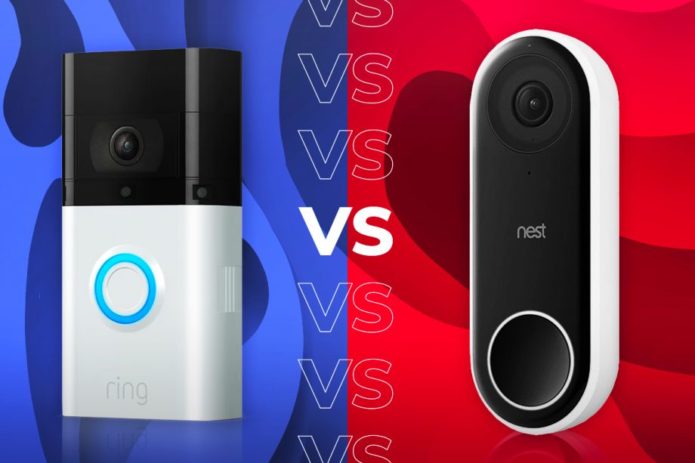 Nest vs Ring – Nest Hello and Ring Video Doorbell 3 Plus compared