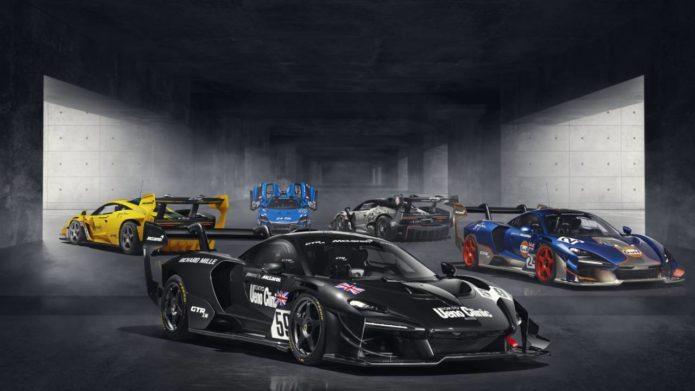 McLaren Senna GTR LM: Five tribute cars celebrate historic Le Mans victory in 1995