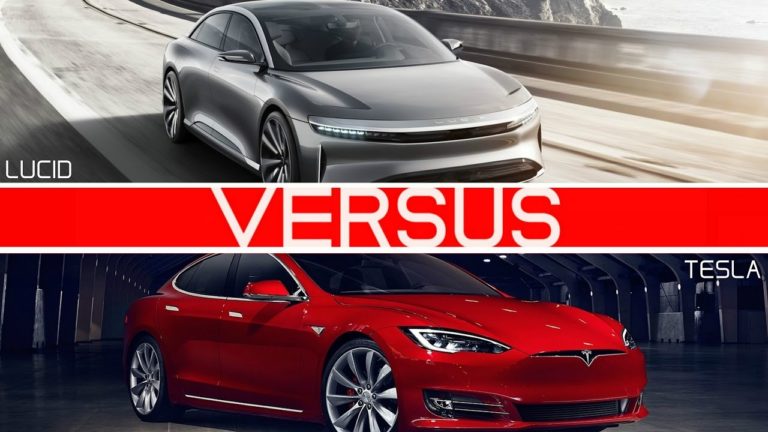 Tesla Model S vs. Lucid Air - GearOpen.com