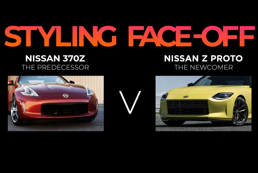 Nissan Z Proto v Nissan 370Z Styling faceoff