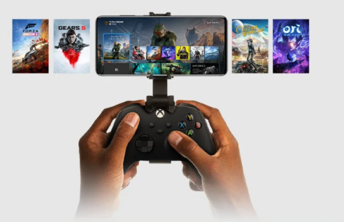 Xbox remote play feature shown running on iPhone, following Android launch