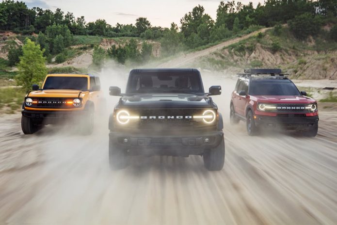 V8 ruled out for Ford Bronco, in for Jeep Wrangler