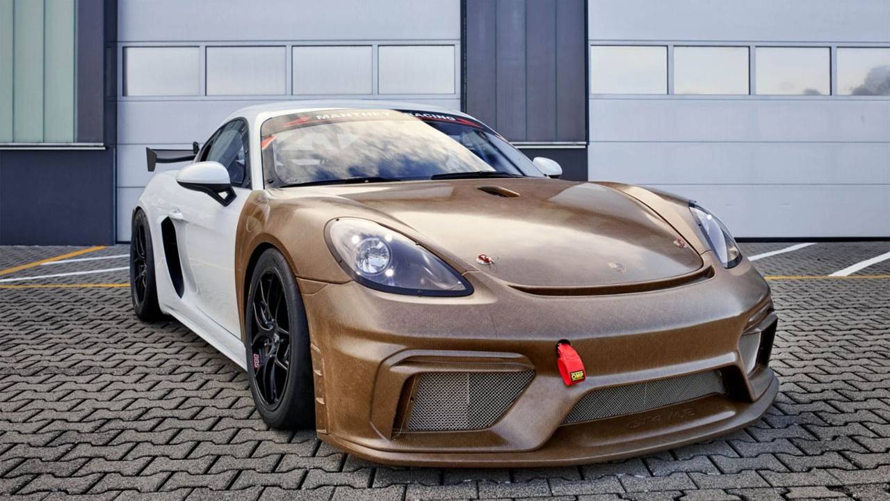 Porsche shows off new racecar body kit made from renewable raw materials