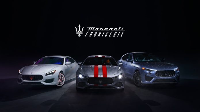 Maserati launches Fuoriserie personalization program for Ghibli, Quattroporte, and Levante