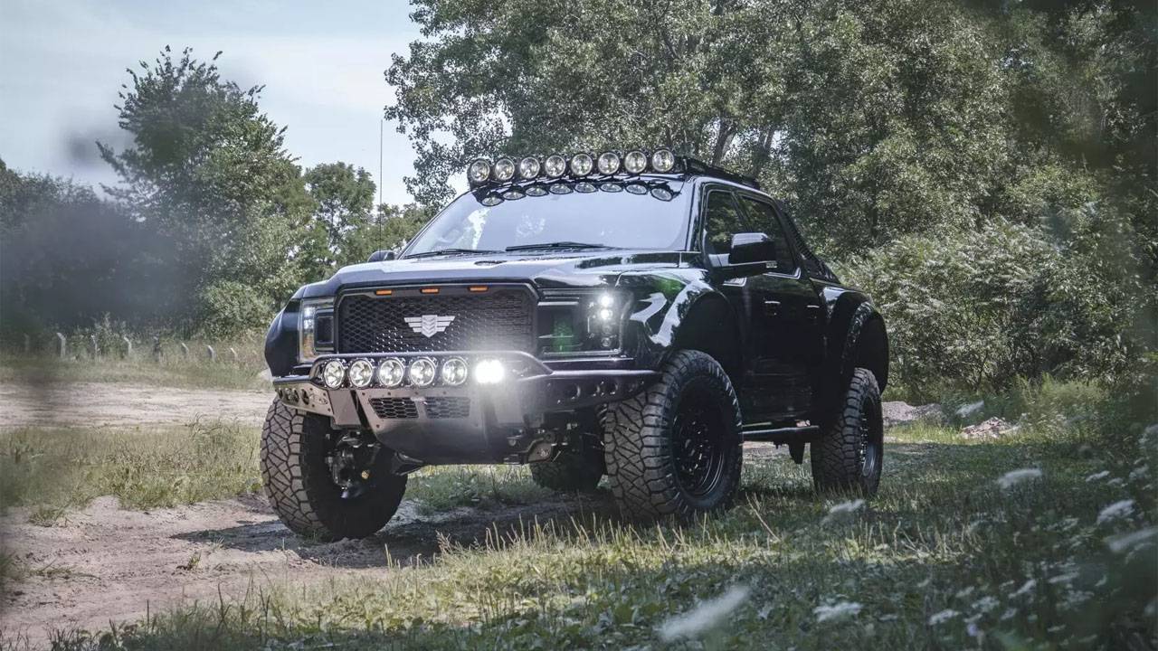 Mil-spec F-150 Intrepid Supertruck has a supercharged 675 horsepower V-8