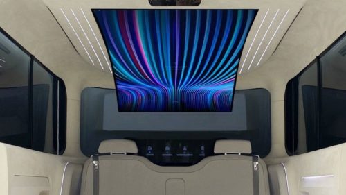 LG and Hyundai’s new in-car concept features a flexible, 77-inch OLED display