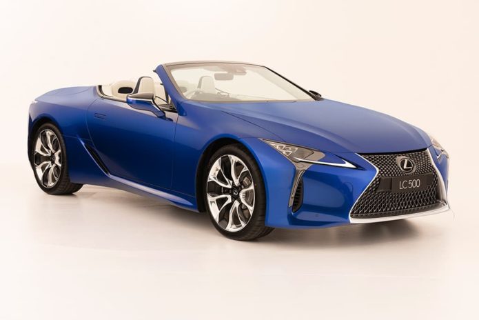 Special start for Lexus LC 500 Convertible