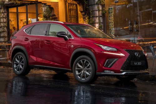 Prices up for MY21 Lexus NX
