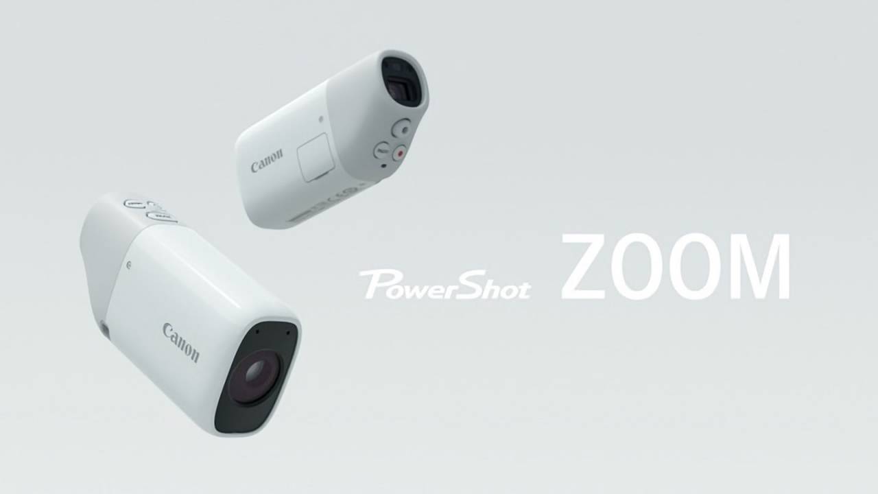 Canon is crowdfunding an unusual pocket-sized ‘telescope’ camera in Japan