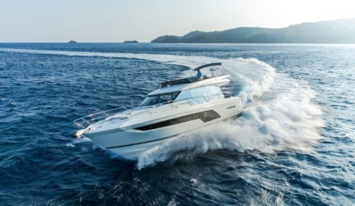 Prestige 590 first look: New flybridge offers an appealing upgrade for UK boaters