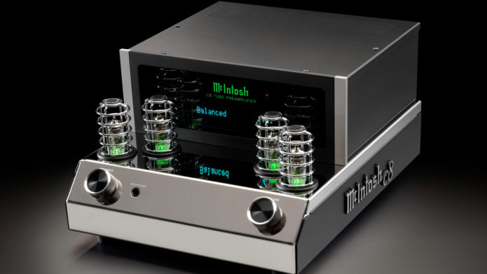McIntosh unveils C8 Vacuum Tube Preamp and MC830 Solid State Amplifier
