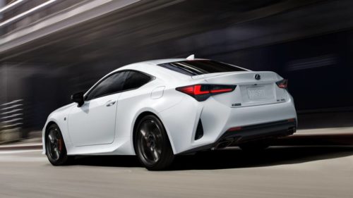 2021 Lexus RC receives minor updates and new Black Line trim