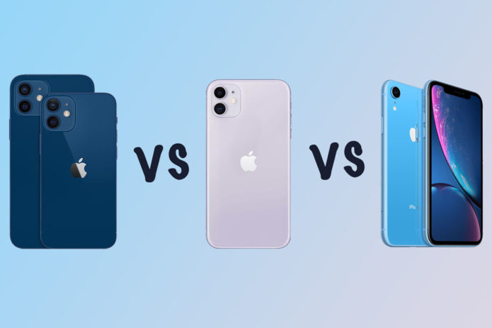 Apple iPhone 12 vs 11 vs iPhone XR comparison: What's the difference?