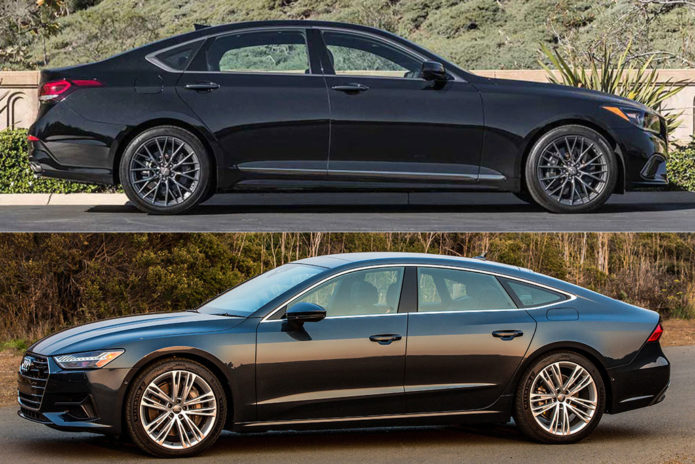 2020 Genesis G80 Vs. 2020 Audi A7: Which Is Better?