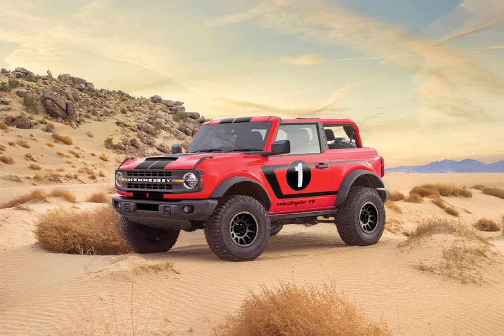 Hennessey reveals 560kW VelociRaptor V8 Bronco