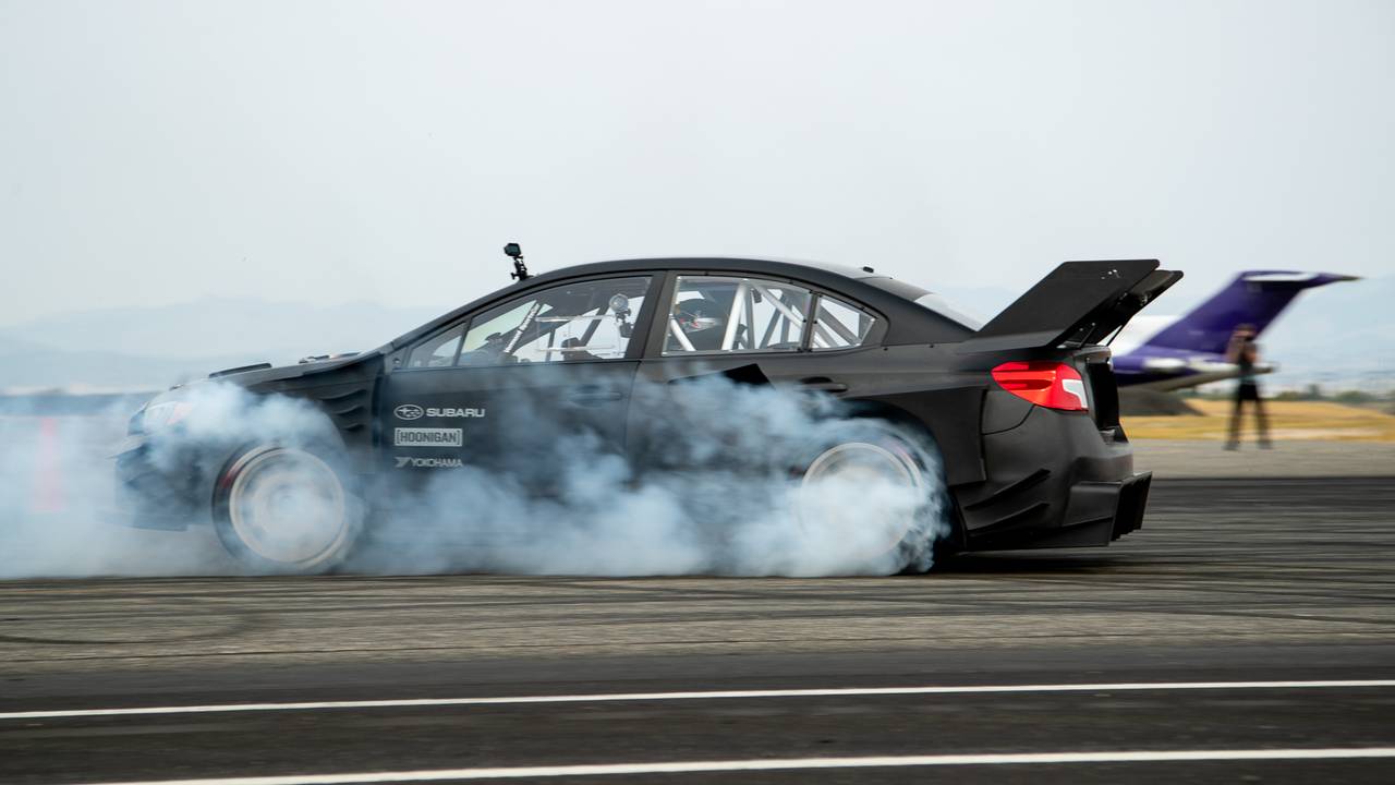 Travis Pastrana’s Subaru Impreza WRX STI is taking hooliganism to the next level