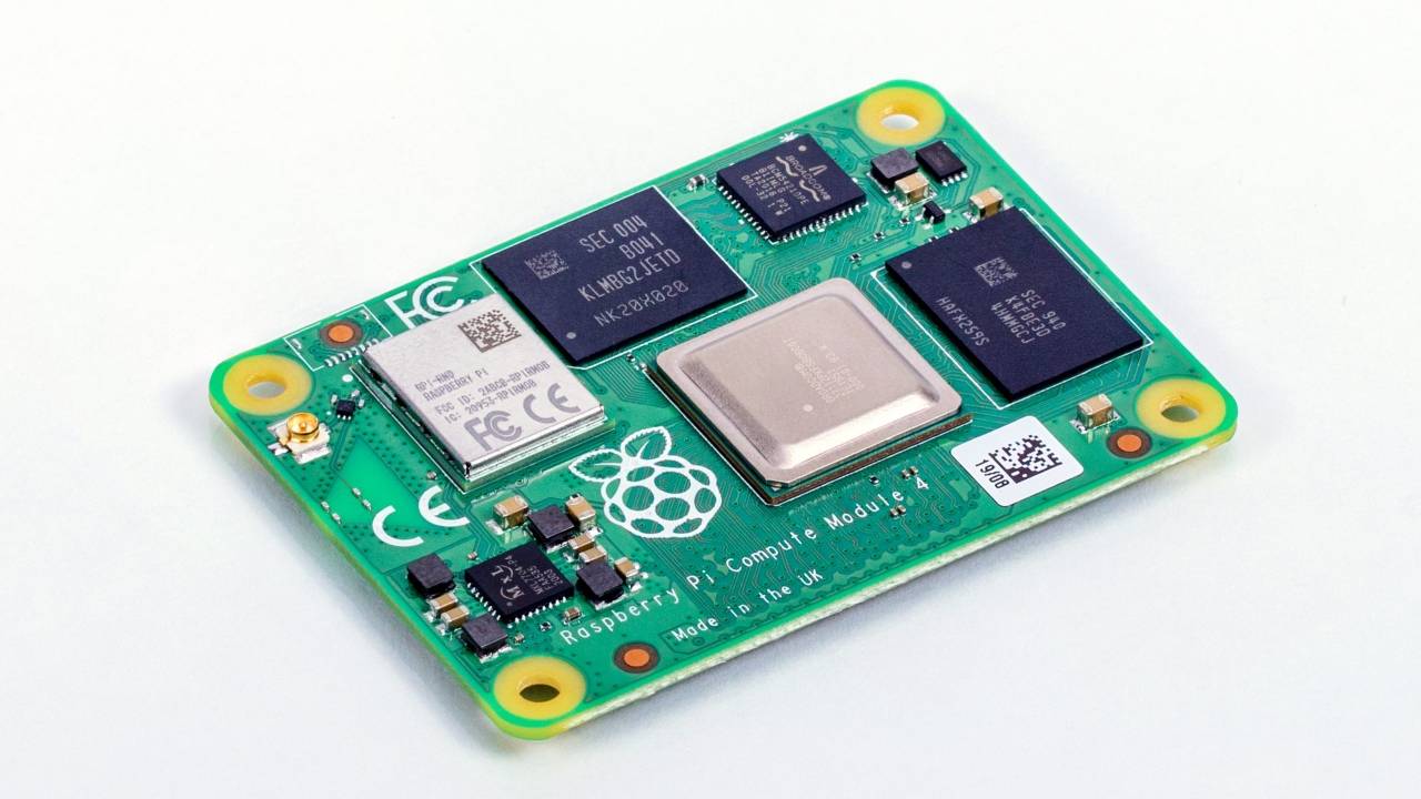 Raspberry Pi Compute Module 4 comes in a more compact form