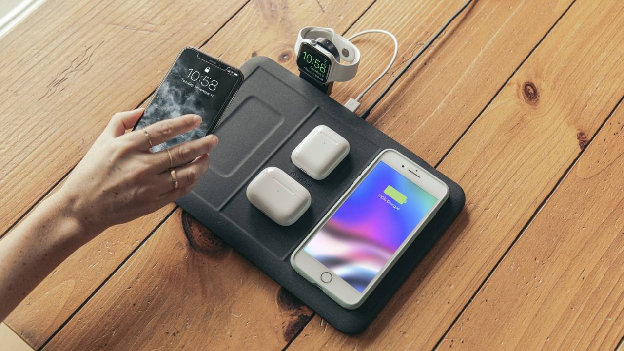 Mophie 4-in-1 wireless charging mat promises no device is left behind