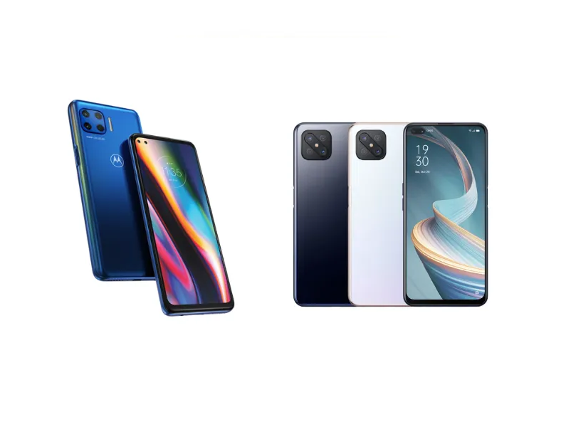 Motorola Moto G 5G Plus vs OPPO Reno4 Z 5G Specs Comparison
