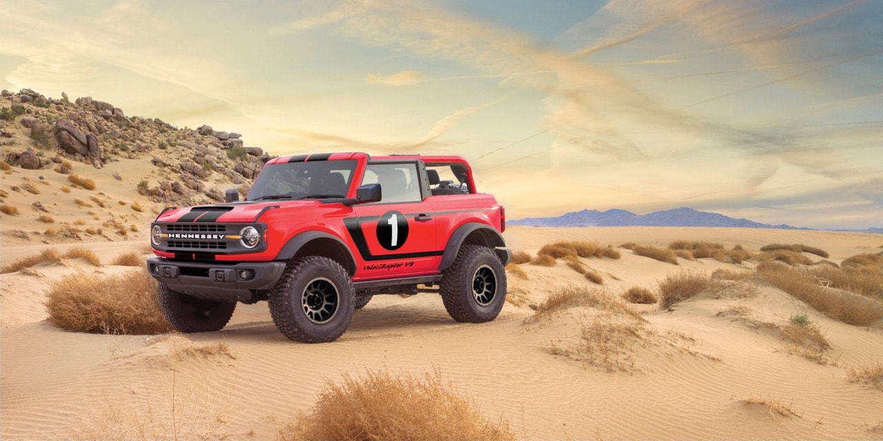 Hennessey has created a $225k Ford Bronco with a 758HP V8 engine