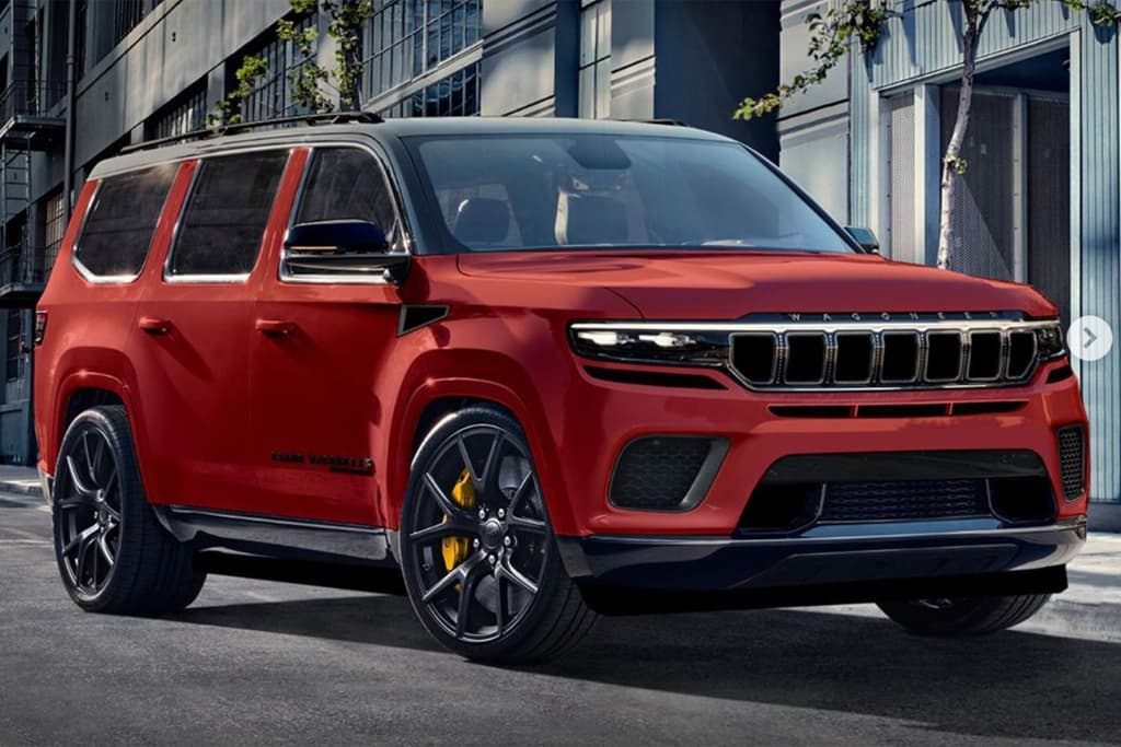 Jeep Grand Wagoneer Trackhawk takes shape