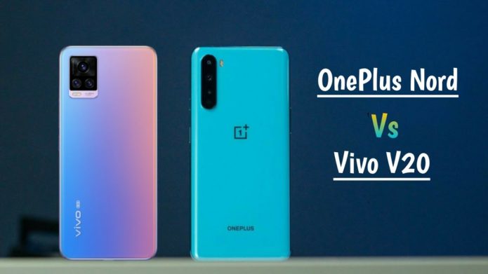 Vivo V20 vs OnePlus Nord: Price in India, Specifications Compared